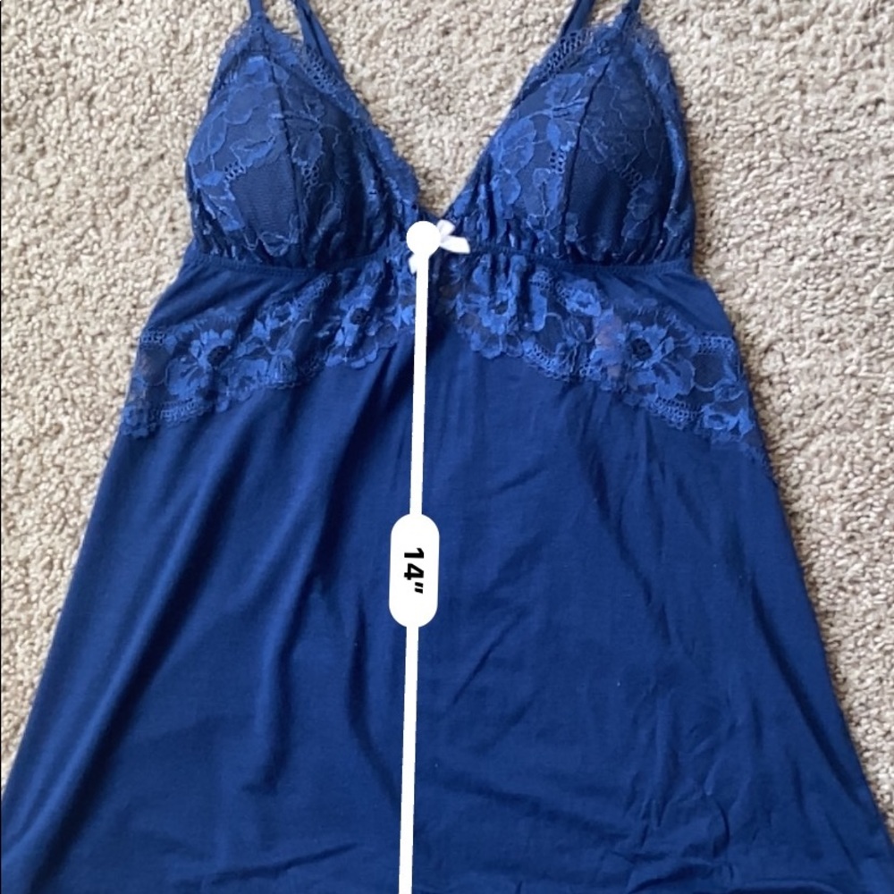 Victoria's Secret Navy Lace Camisole - Picture 6 of 7